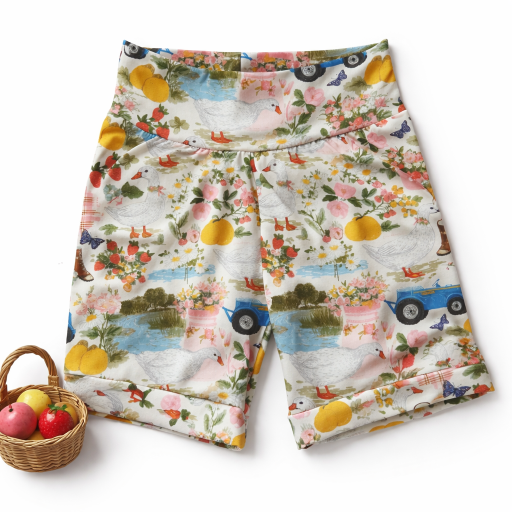6-9Y Geese/Truck GWM Shorts