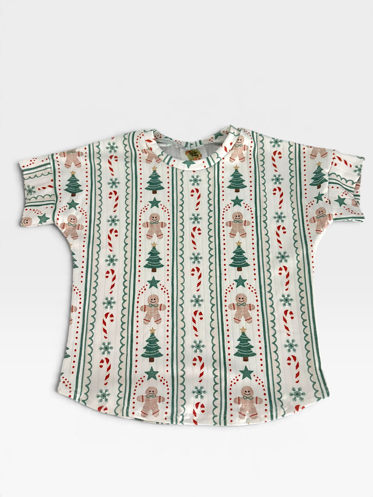 9m-3T Gingerbread Man/Canes GWM dolman