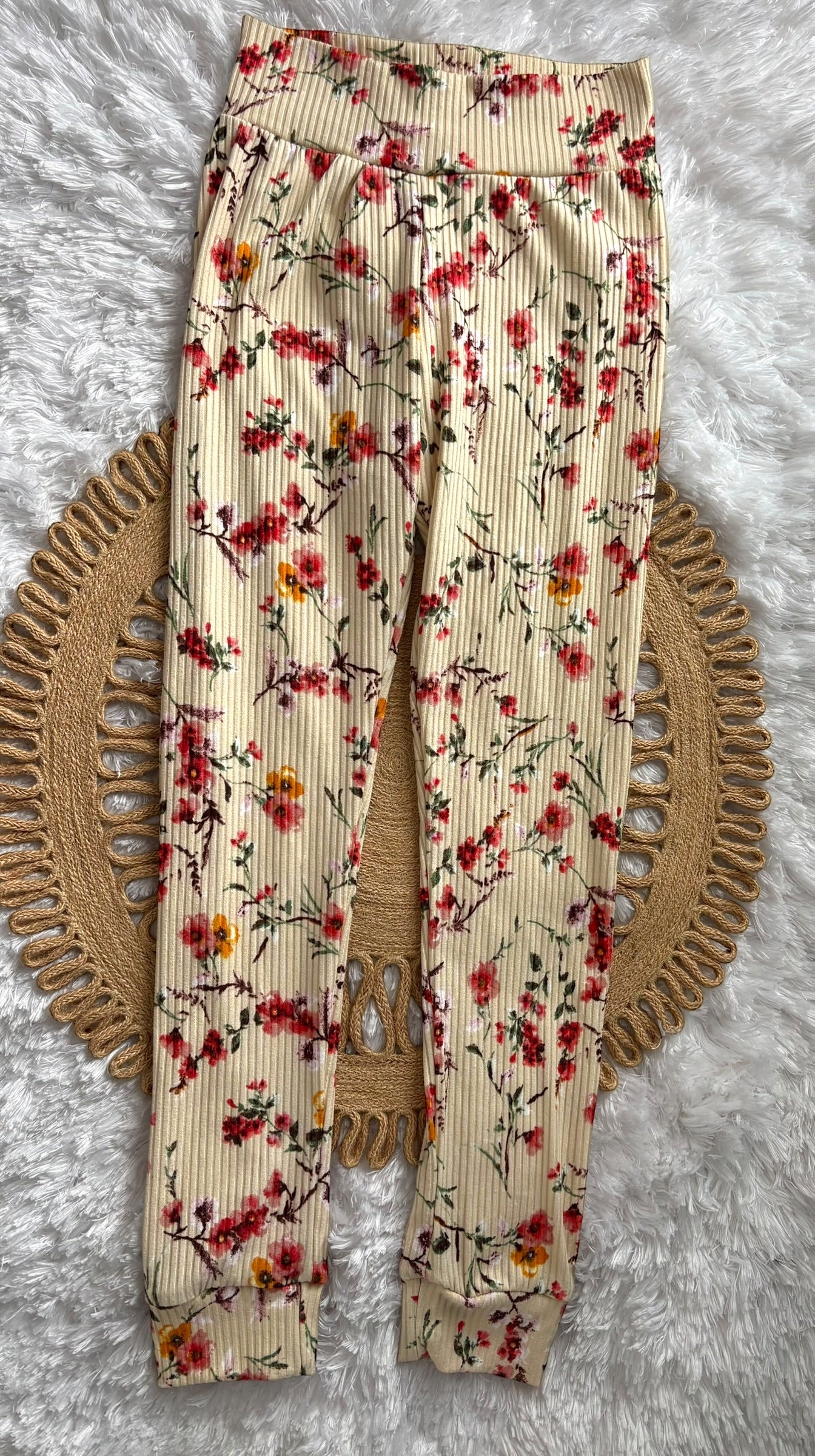5T Floral Leggings