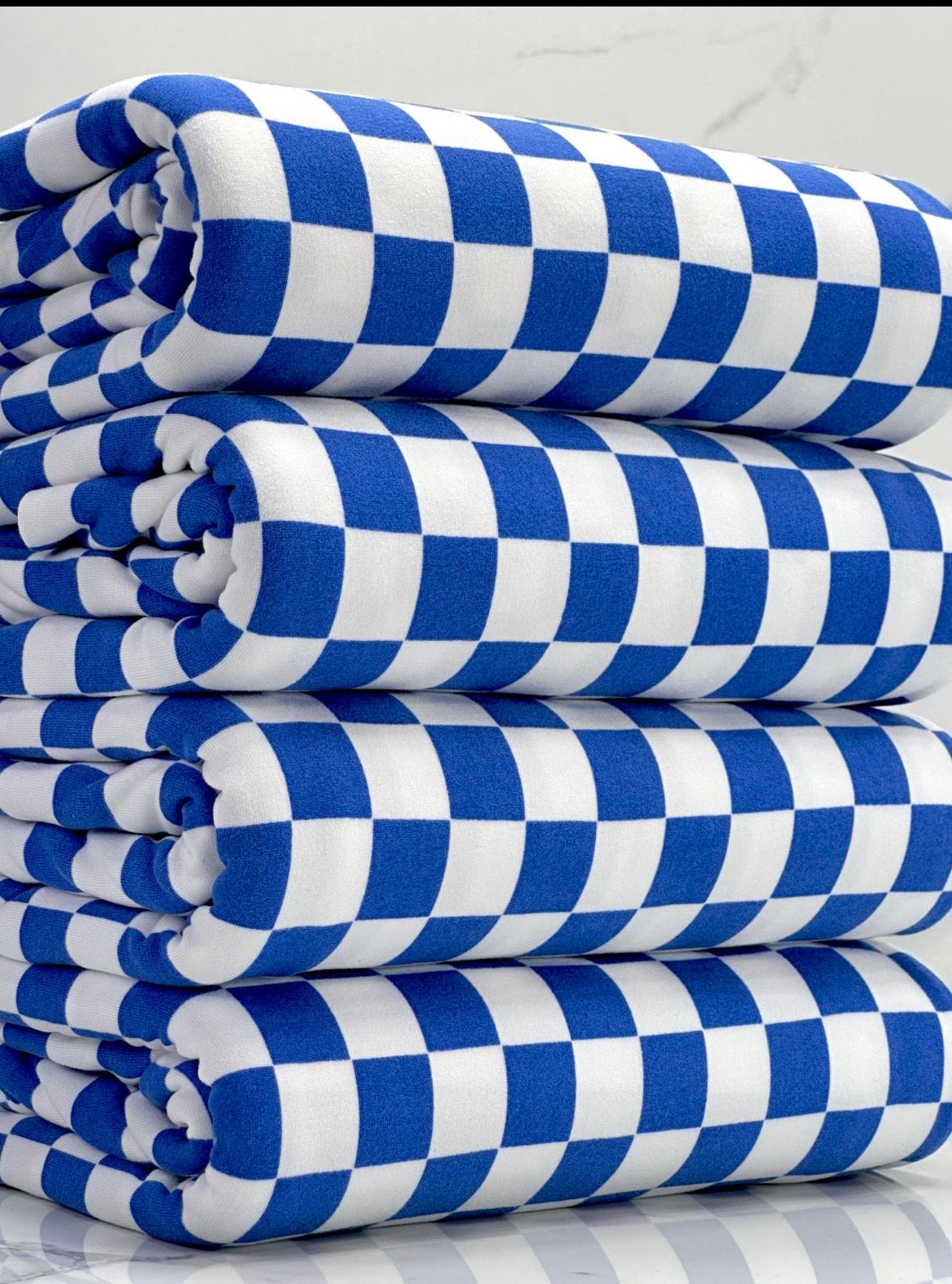 Blue Checkered