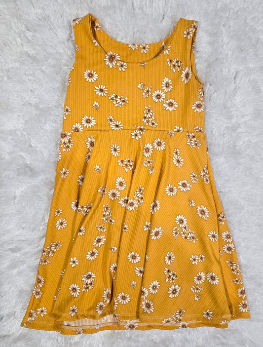 Yellow Floral 3-6Y GWM Dress