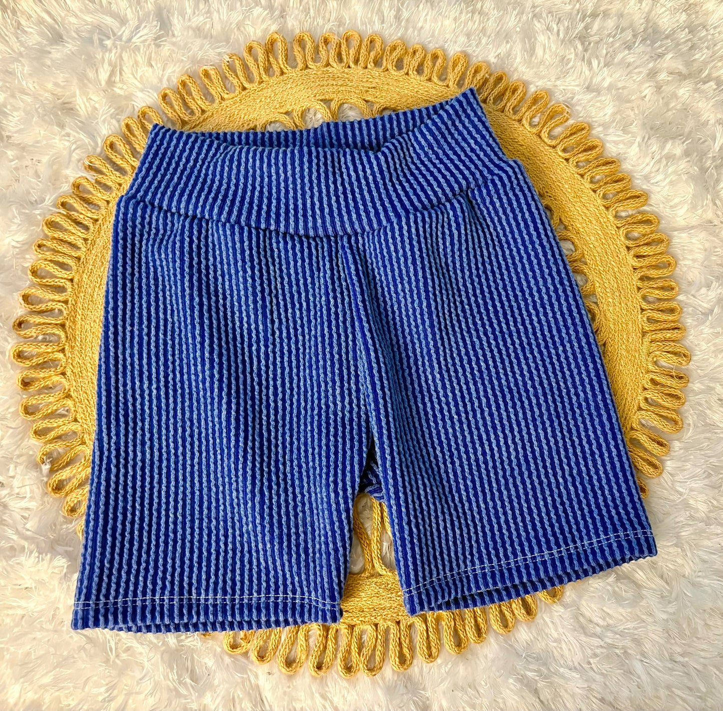 6y Blue Biker shorts