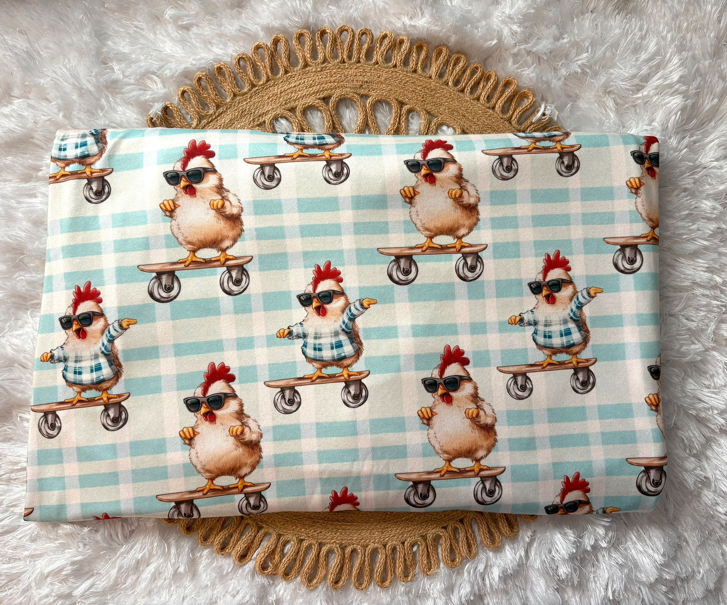 Skateboarding Chickens