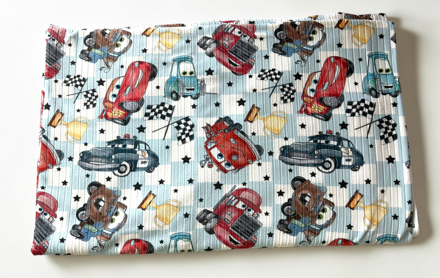 Cars on Light Blue