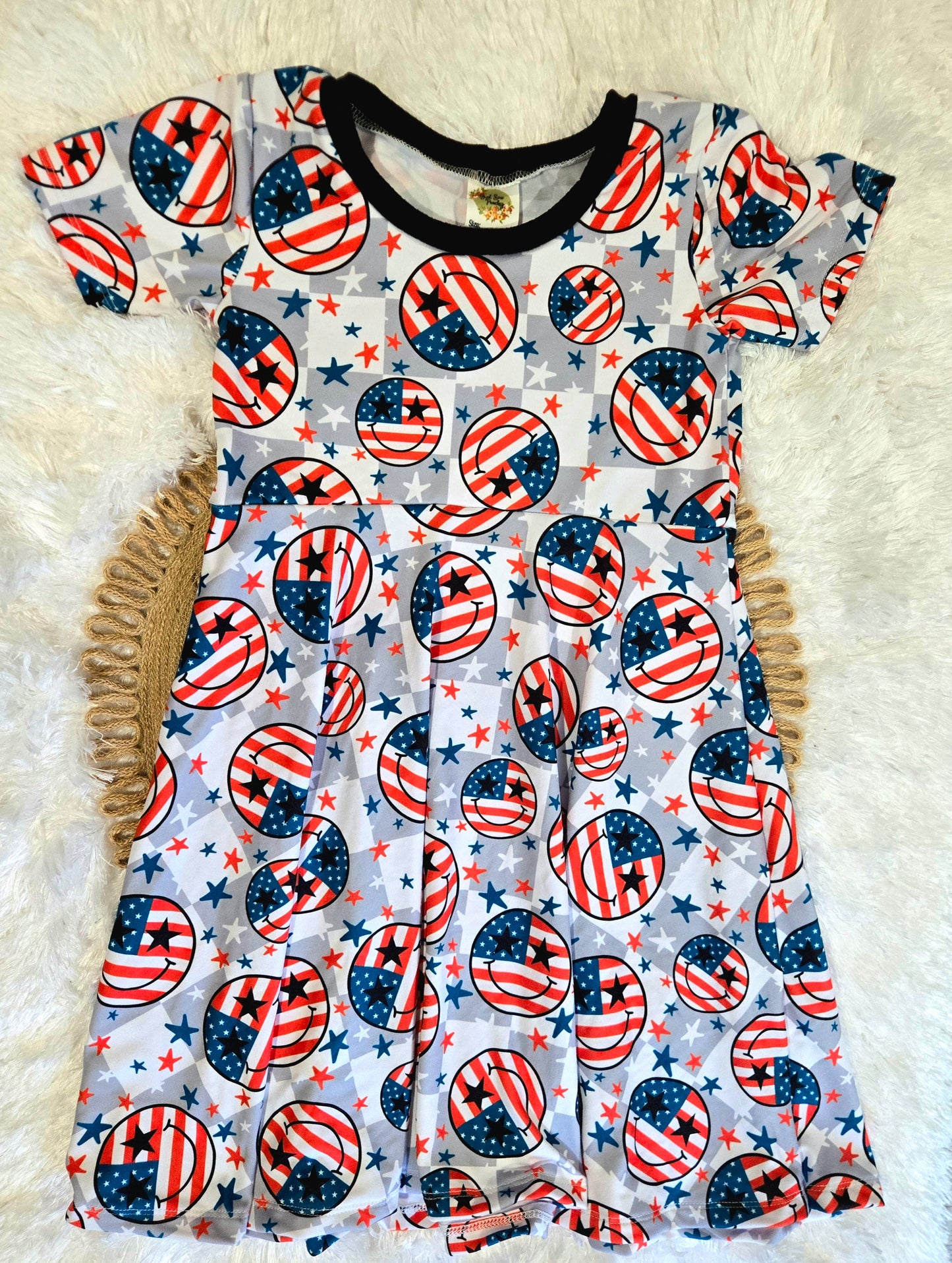 3-6Y American Smiley GWM Dress