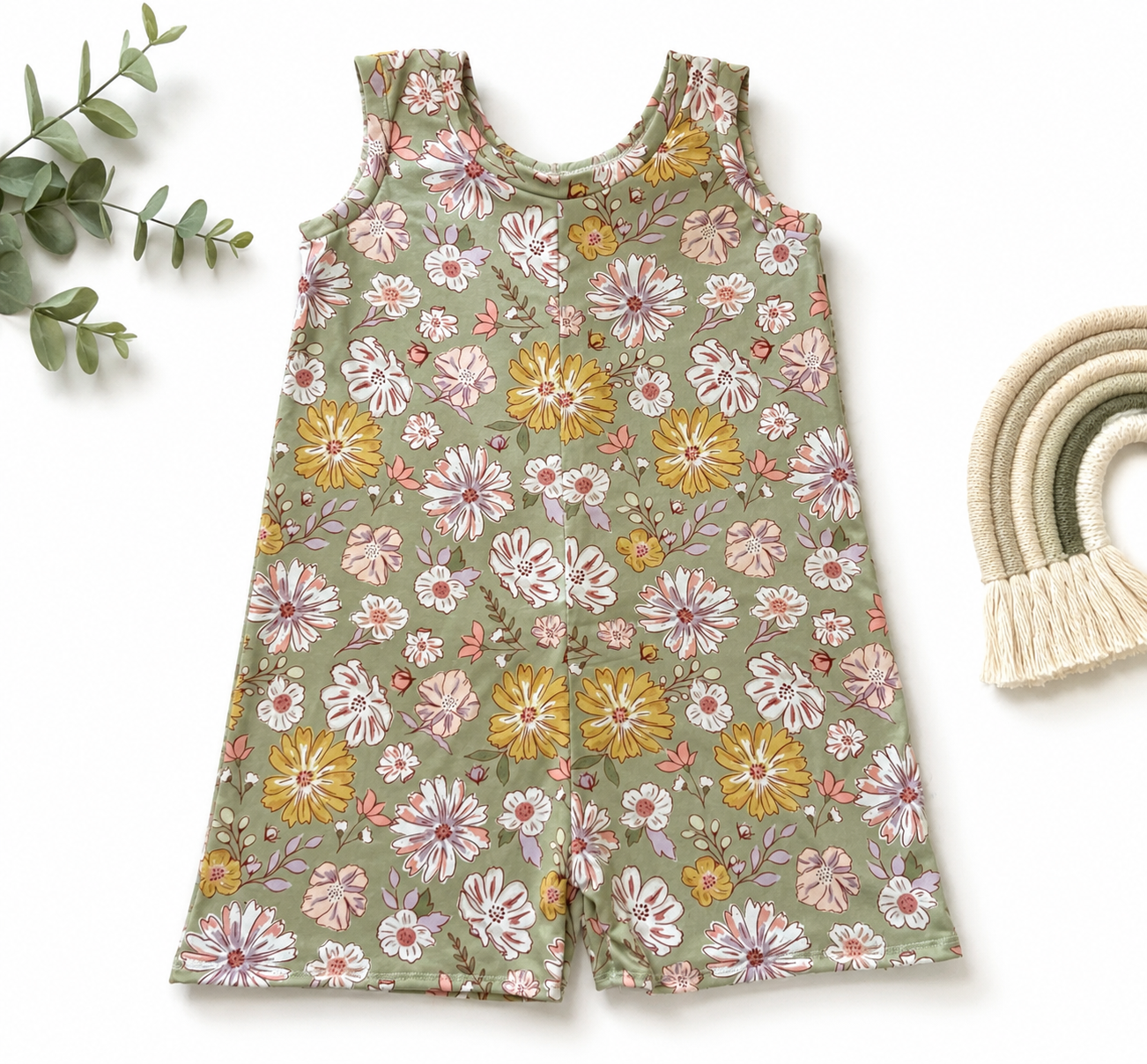 4T Knee Length Romper