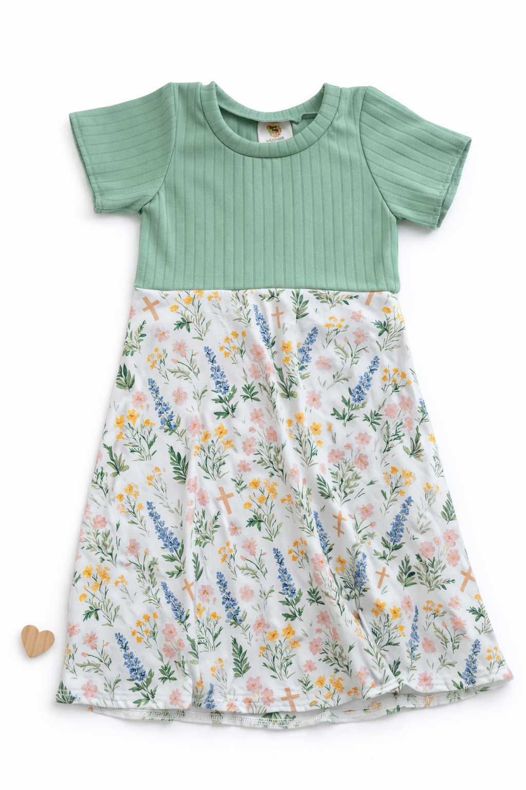 Floral Crosses Multiple Sizes GWM Dress