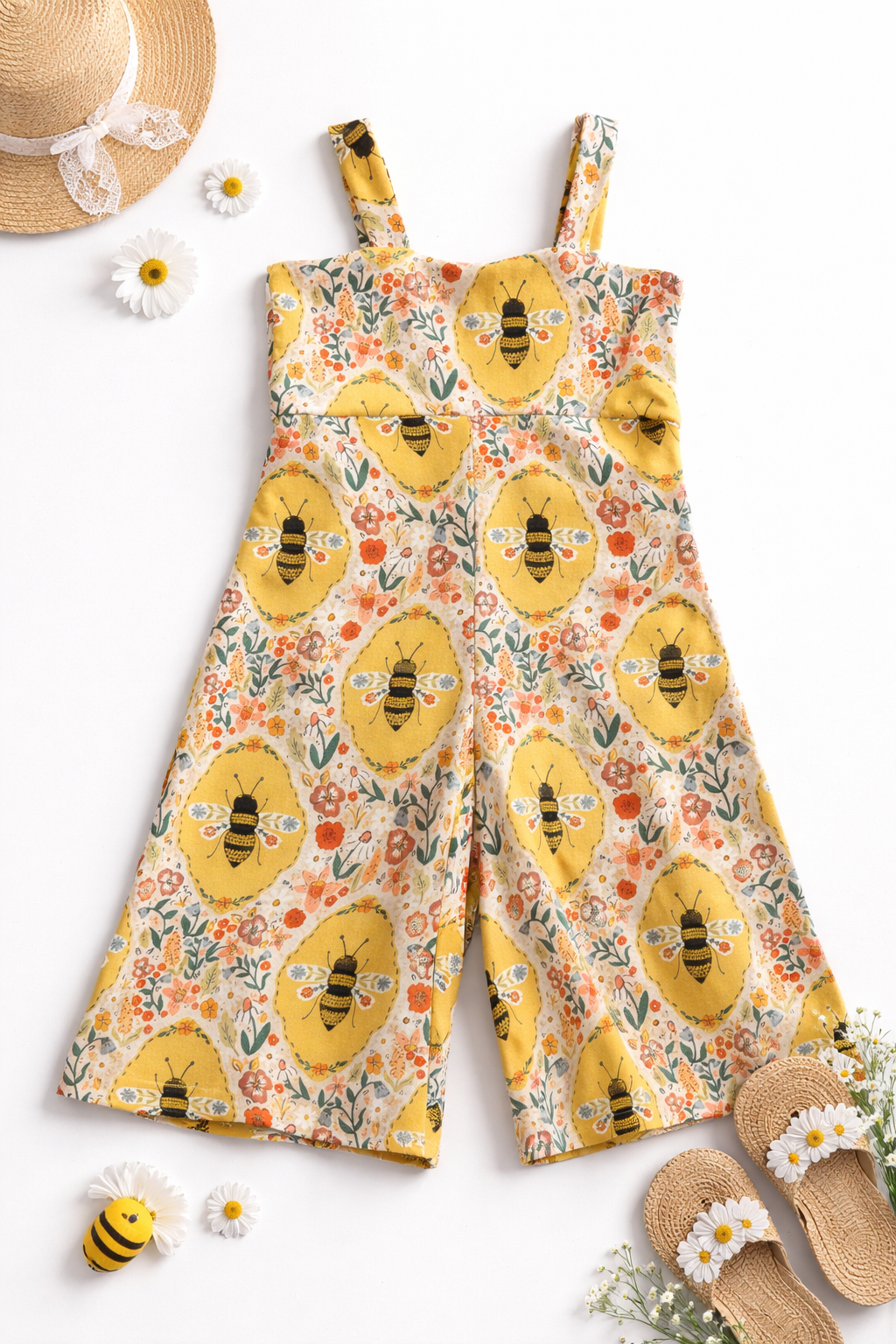 4T Bees Knee Length Romper