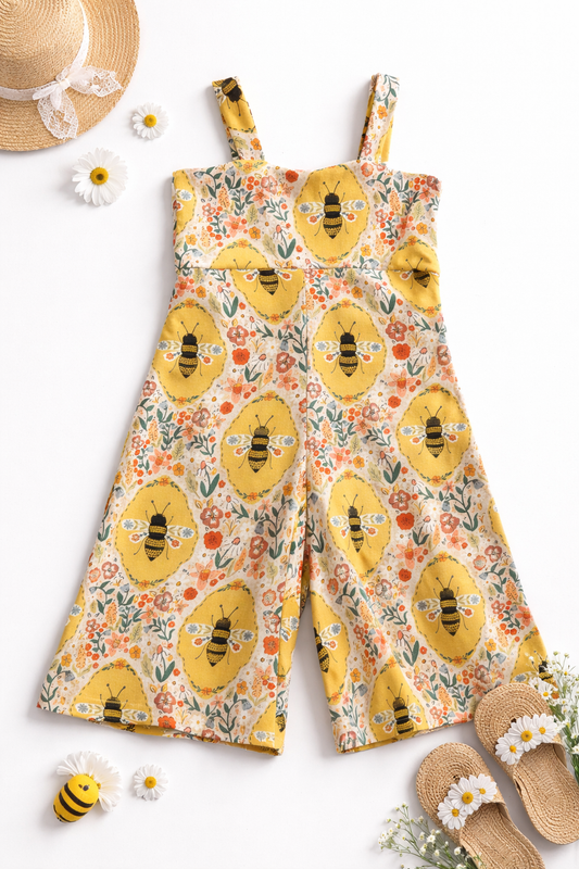 4T Bees Knee Length Romper