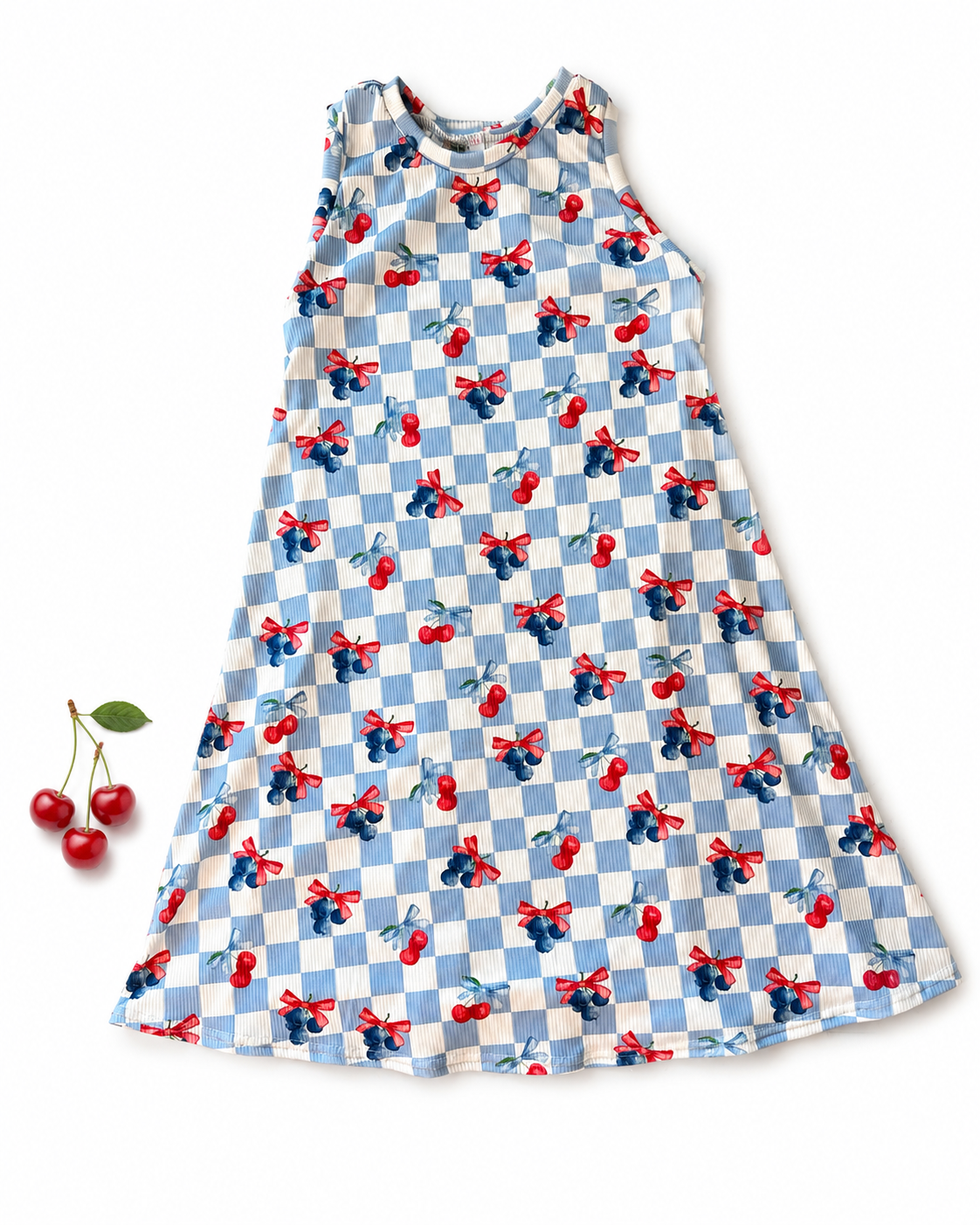 6Y Cherry Racerback dress