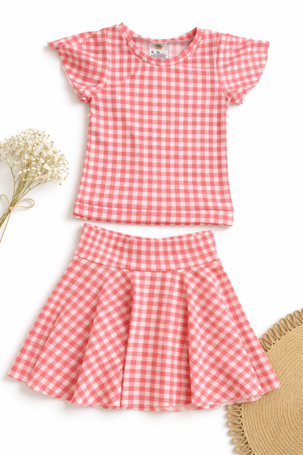 5T Flutter Tank top/Skort set