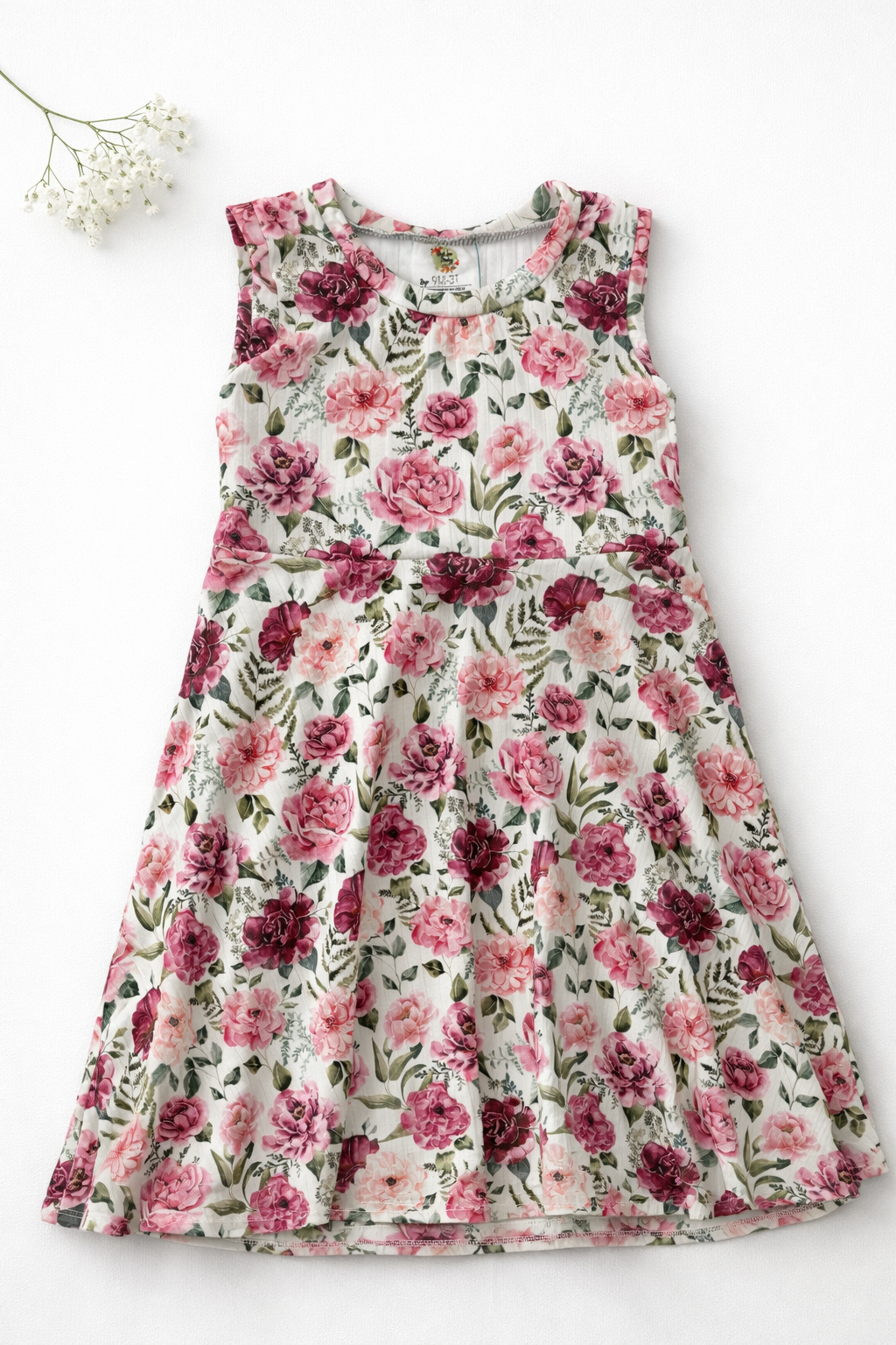 9m-3T Purple Floral GWM Dress