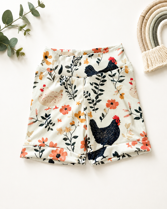 9m-3T Chickens GWM Biker shorts