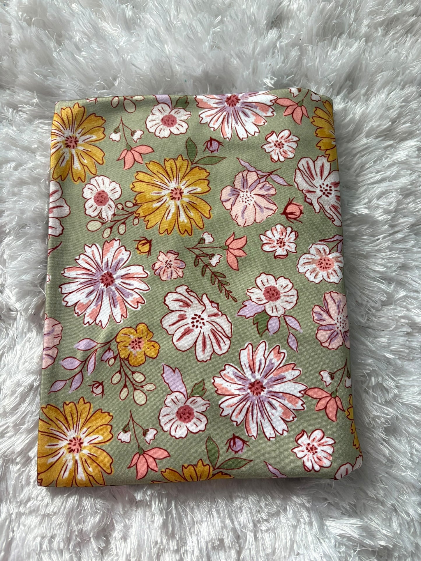 Green/Yellow Floral