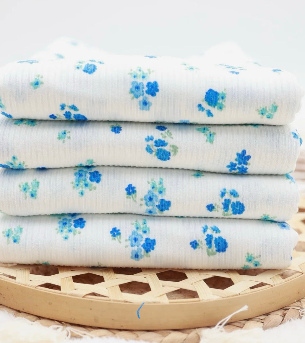 Ditsy Blue Floral