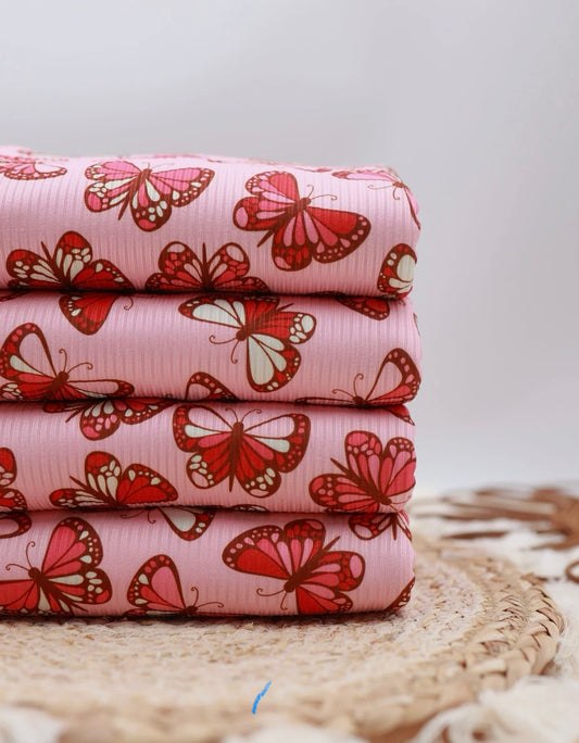 Butterflies on Pink