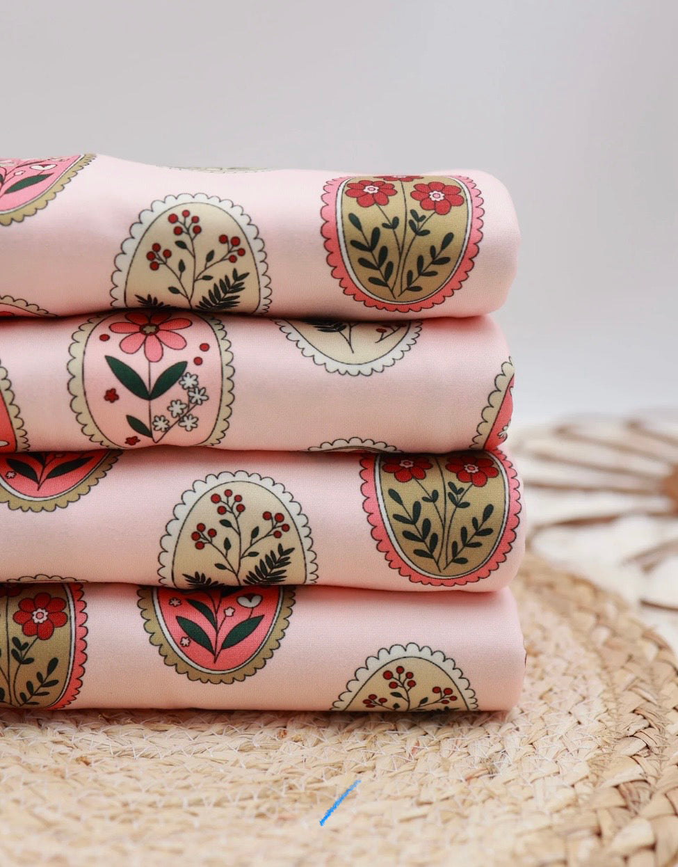 Wallflowers on Pink
