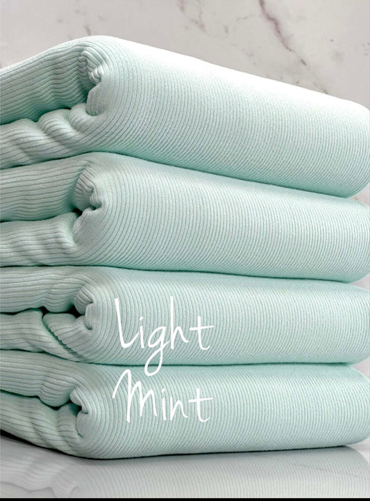 Light Mint (small rib)