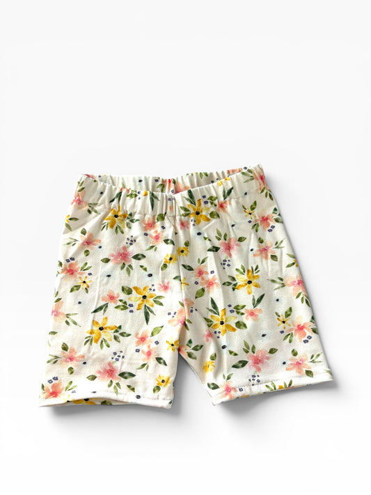 4T Floral Biker shorts