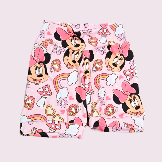 9m-3T Pink Mouse GWM Biker shorts