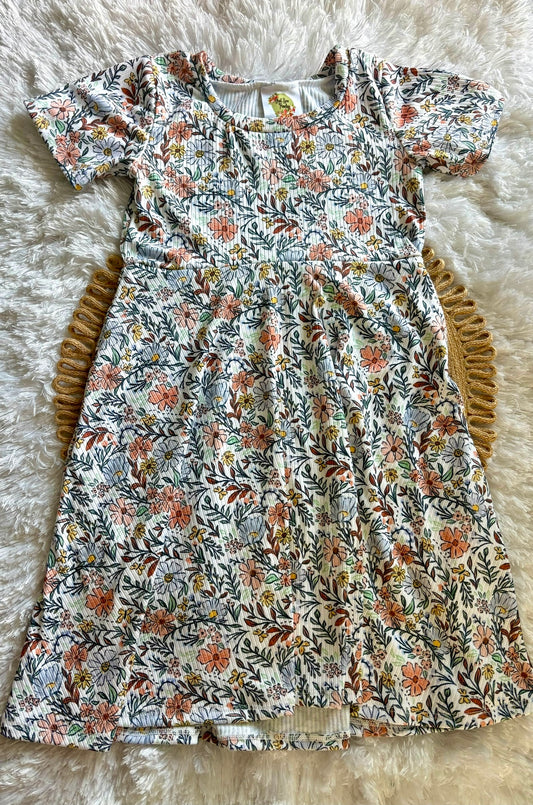 3-6Y Floral Dress