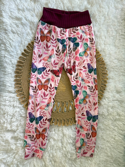 4T Butterfly Leggings