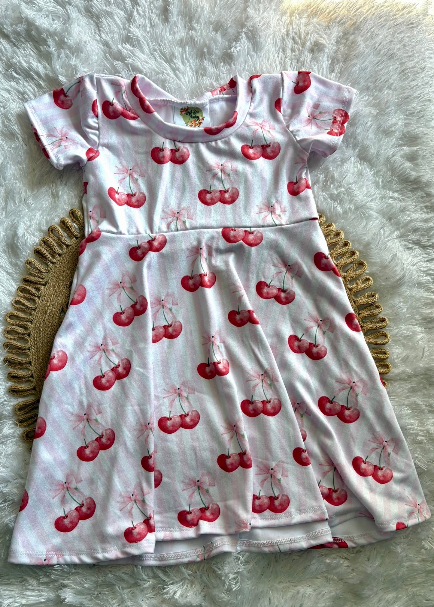9m-3T Cherry GWM Dress