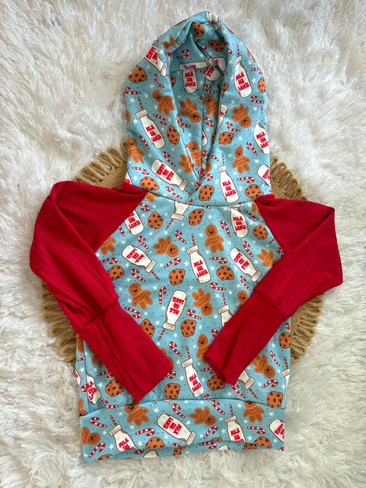 9m-3T Milk for Santa GWM Hoodie