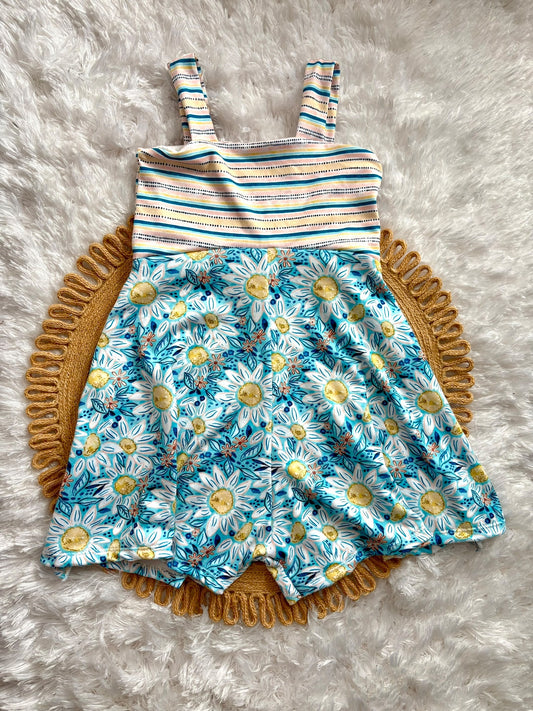 4t Floral Breazy Romper