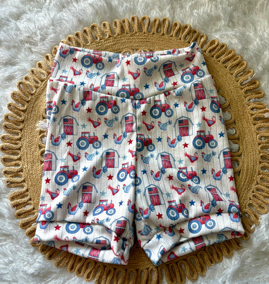 3-6Y Chicken Farm GWM biker shorts