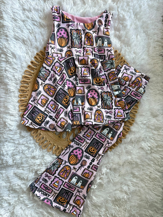 Multiple Sizes Peplum/Bell Bottom set