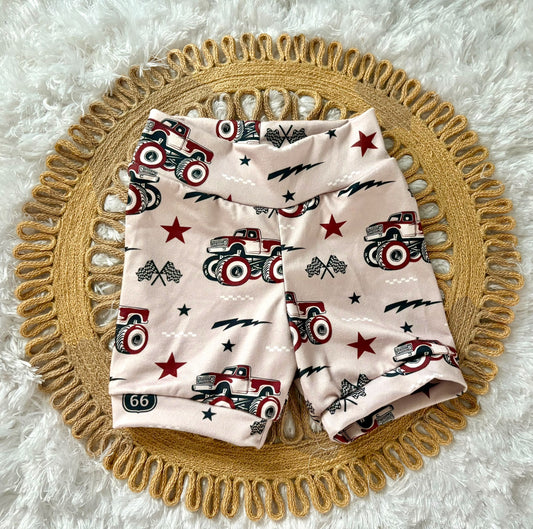 9m-3T Monster Trucks GWM Biker shorts