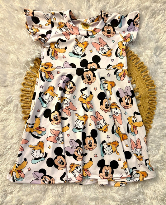 9m-3T Mouse Friends GWM Dress