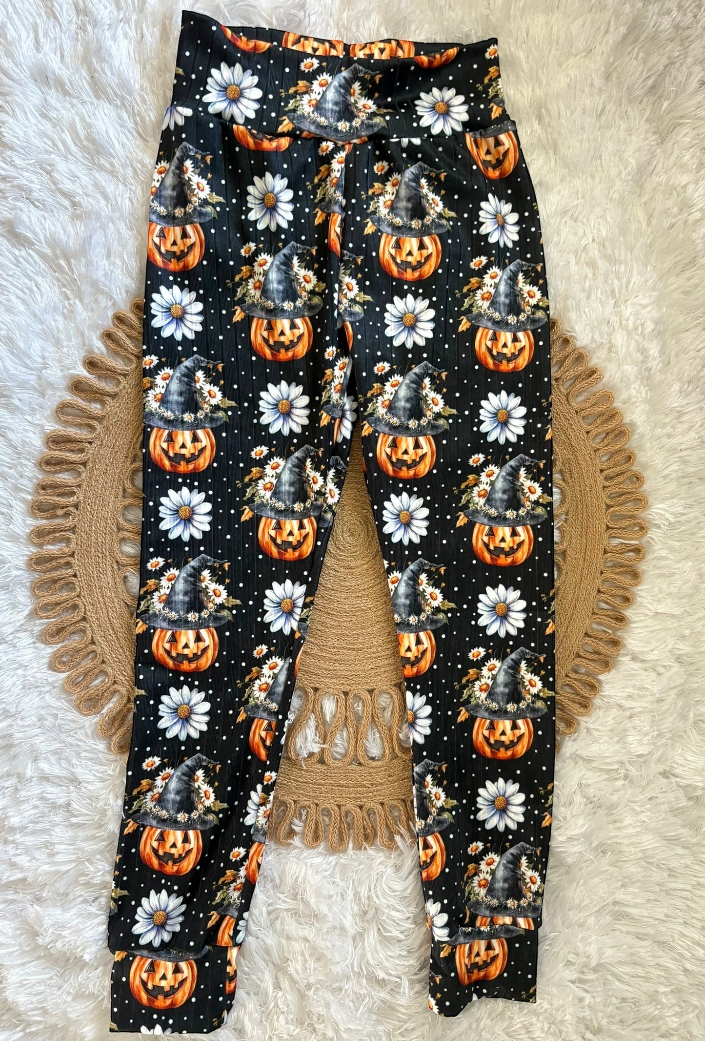 4T Pumpkins Leggings