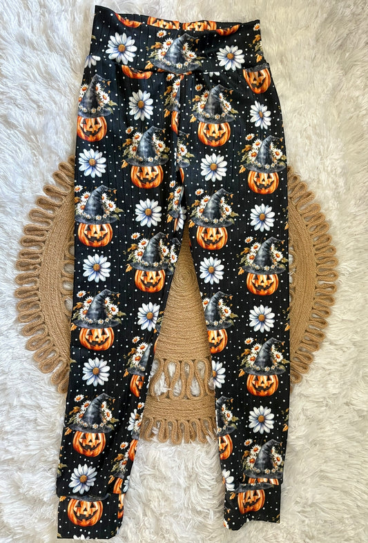 4T Pumpkins Leggings