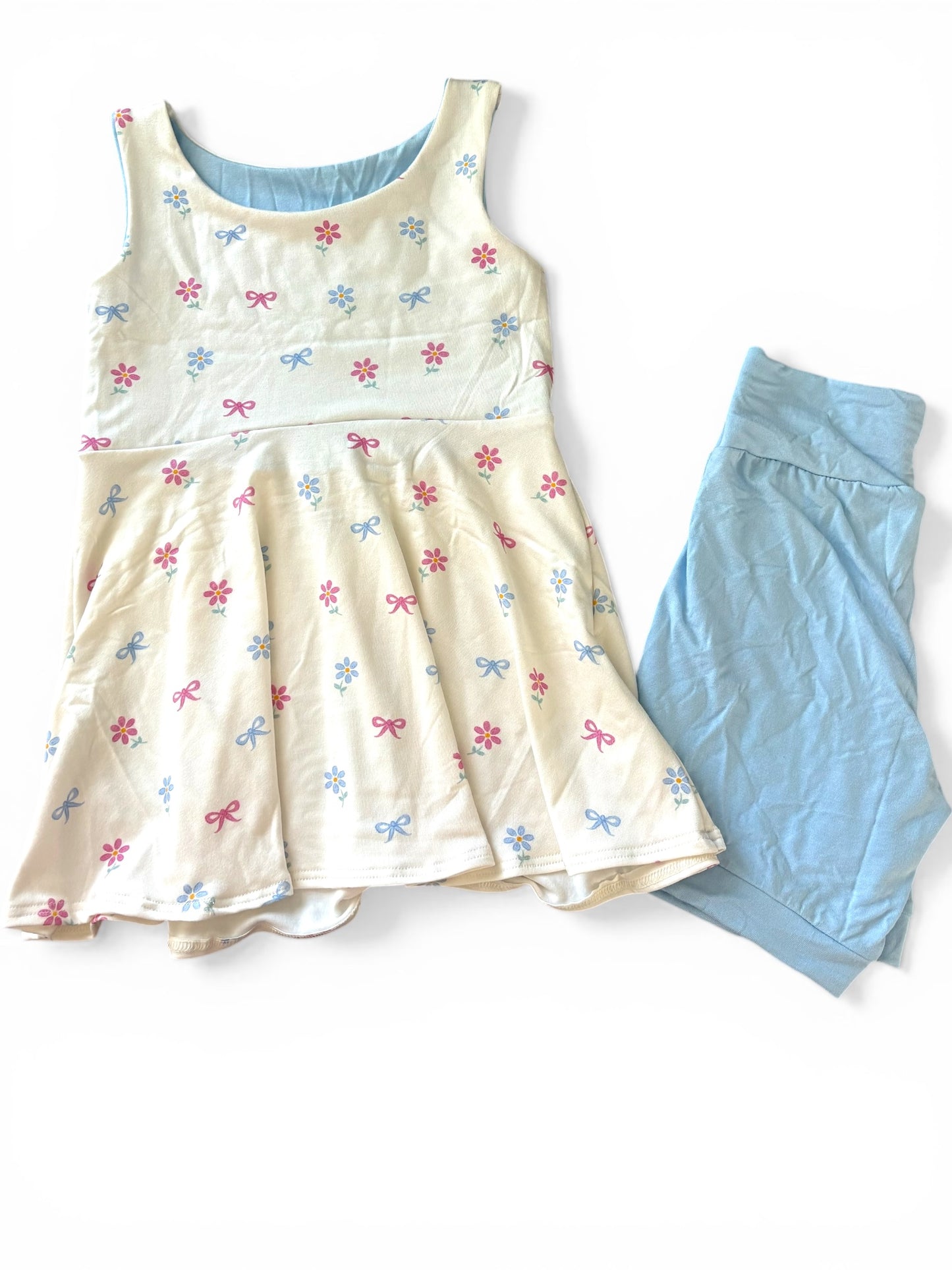 6-9Y GWM Bows/Floral set
